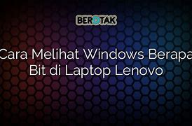 Cara Mengetahui Laptop Hp Windows Berapa