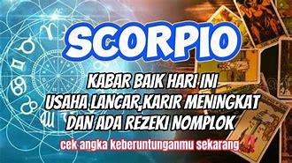 Zodiak Scorpio Hari Ini Esok Dan Lusa